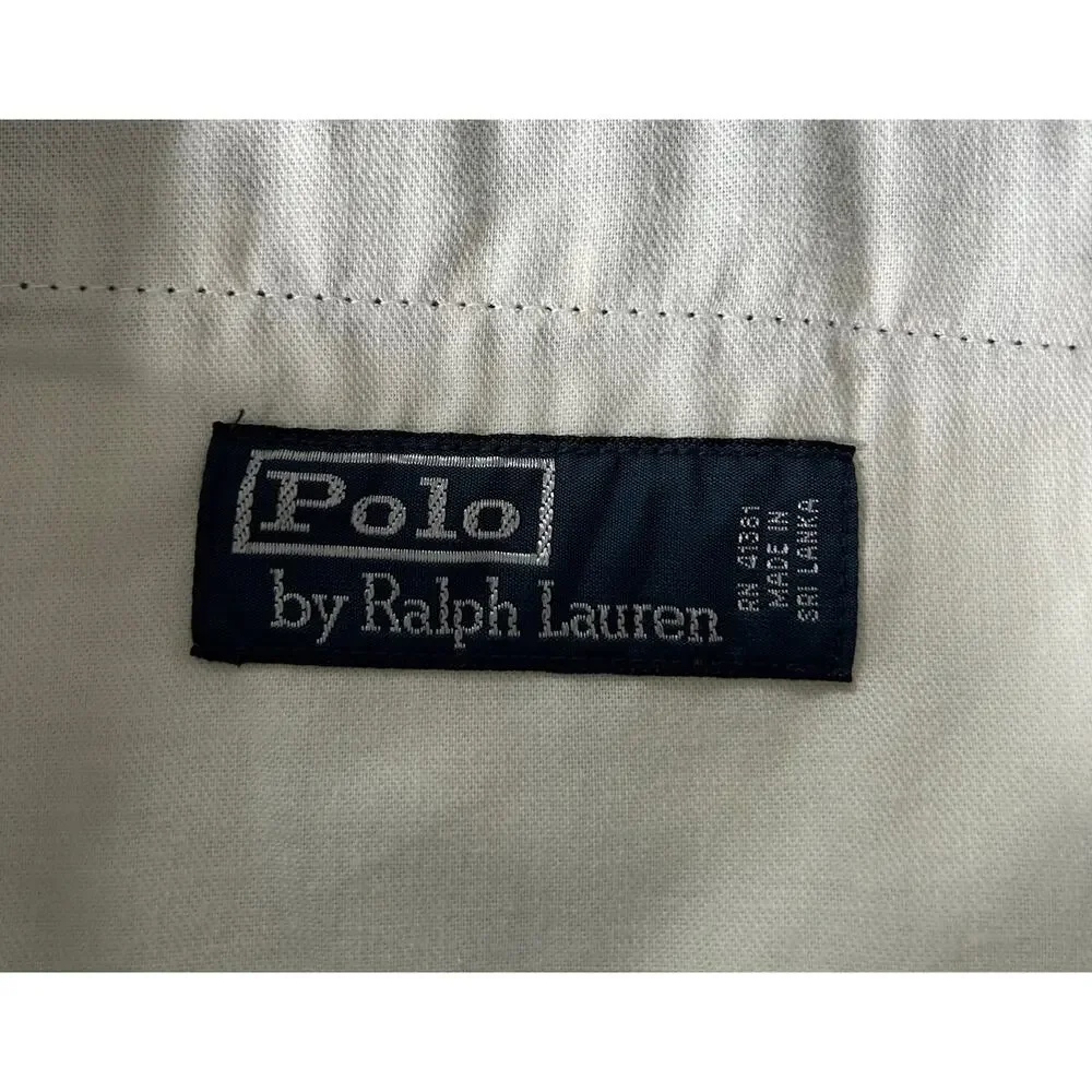 Vintage Polo Ralph Lauren Sportswear Men’s‎ Size 40 100% Cotton Plaid Shorts